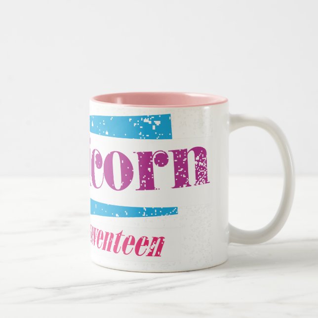 Taza Bicolor Púrpura del Capricornio (Derecha)