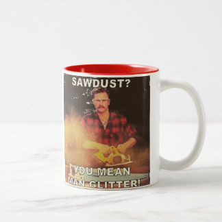 Taza Bicolor Purpurina del hombre