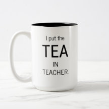 ¡Puse el TÉ en profesor! ¡Gran regalo del