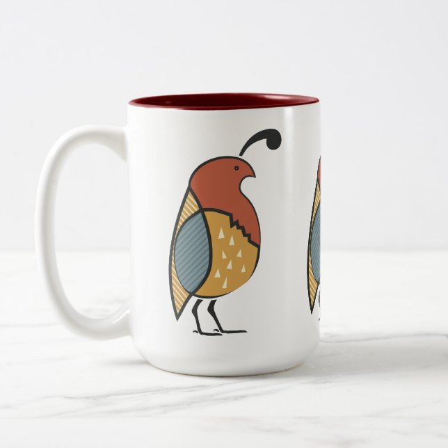 Taza Bicolor Qail (Izquierda)