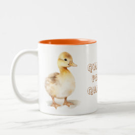 Taza Bicolor Quackers for my quackers