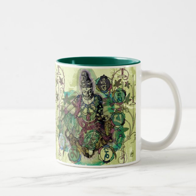 Taza Bicolor Quan Yin (Derecha)