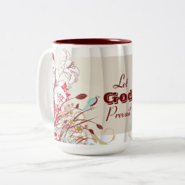 Taza Bicolor Que Dios prevalezca, Cita de la Conferencia Russel
