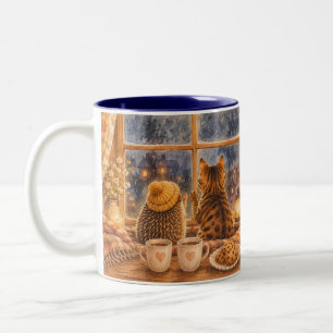 Taza Bicolor Que el mundo sea lluvioso