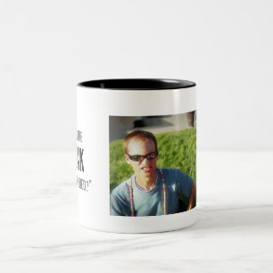 Taza Bicolor ¿"Qué en el monstruo acaba de suceder? "