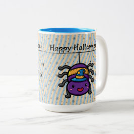 Taza Bicolor ¡Qué Halloween! 👻