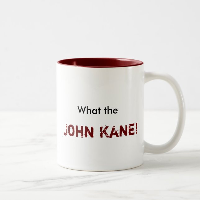 Taza Bicolor ¡Qué, Juan Kane! (Derecha)