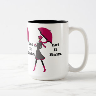 Taza Bicolor Que Llueva La Dama Dos Mug Tonada