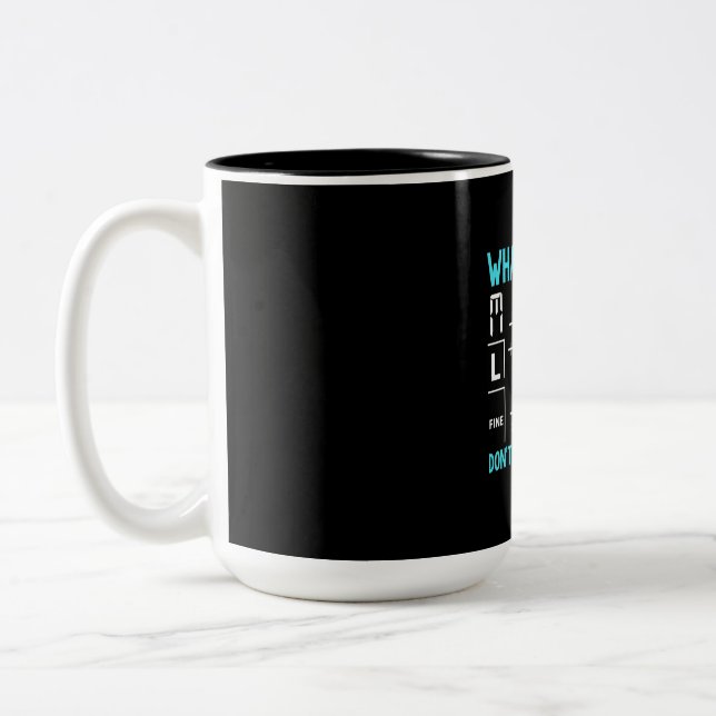 Taza Bicolor Qué Parte Del Fotógrafo (Izquierda)