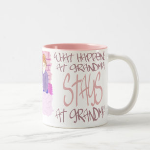 Taza Bicolor Qué sucede en Grandmas4
