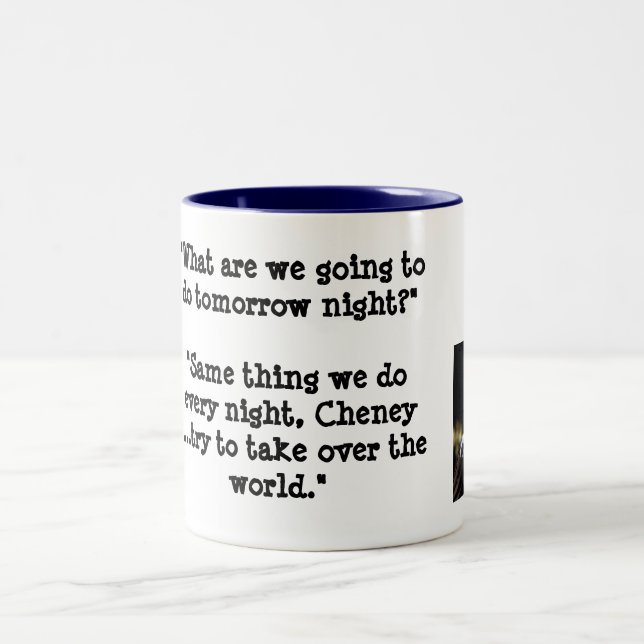 Taza Bicolor ¿Qué usted quiere hacer mañana? (Centro)