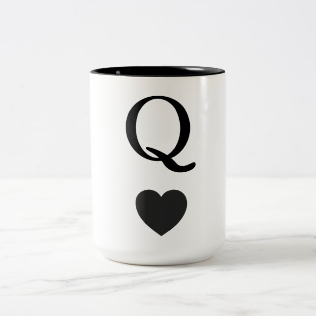 Taza Bicolor Queen of Hearts (Centro)