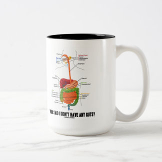 Taza Bicolor ¿Quién dijo que no tenía agallas? Sistema digestiv