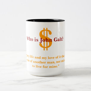 Taza Bicolor Quién es Juan Galt