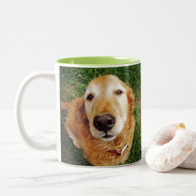 Taza Bicolor ¿Quién es un buen chico? (Con donut)