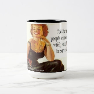 Taza Bicolor ¿Quién necesita tacto?