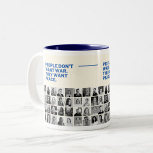 Taza Bicolor Quieres Mugs de Paz