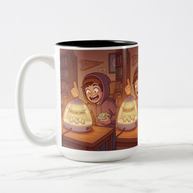 Taza Bicolor Quiet Before the Hatch (Izquierda)