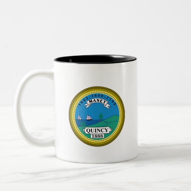Taza Bicolor Quincy MAMÁES Mug (Izquierda)