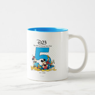 Taza Bicolor Quinto aniversario