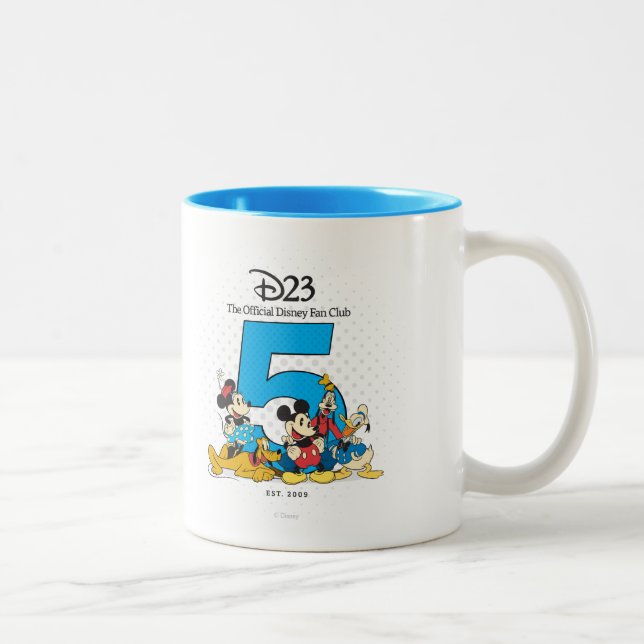 Taza Bicolor Quinto aniversario (Derecha)