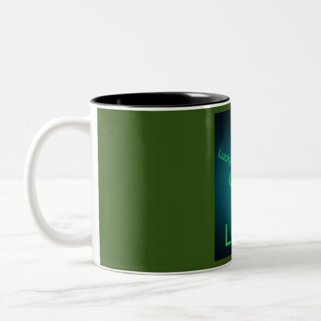 Taza Bicolor R U sintiendo suerte (Izquierda)