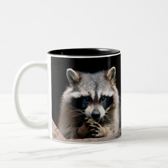Taza Bicolor Raccoon 004 (Izquierda)