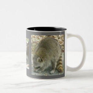 Taza Bicolor Raccoon en Rock Mug