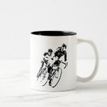 Taza Bicolor Racers de bicicleta - Sombra -2<br><div class="desc">Ciclismo</div>
