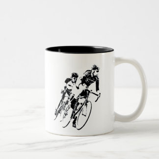 Taza Bicolor Racers de bicicleta - Sombra -2
