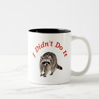 Taza Bicolor Racoon