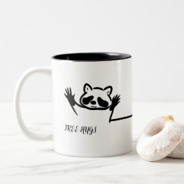 TAZA BICOLOR RACOÓN DE ABRAZOS LIBRES
