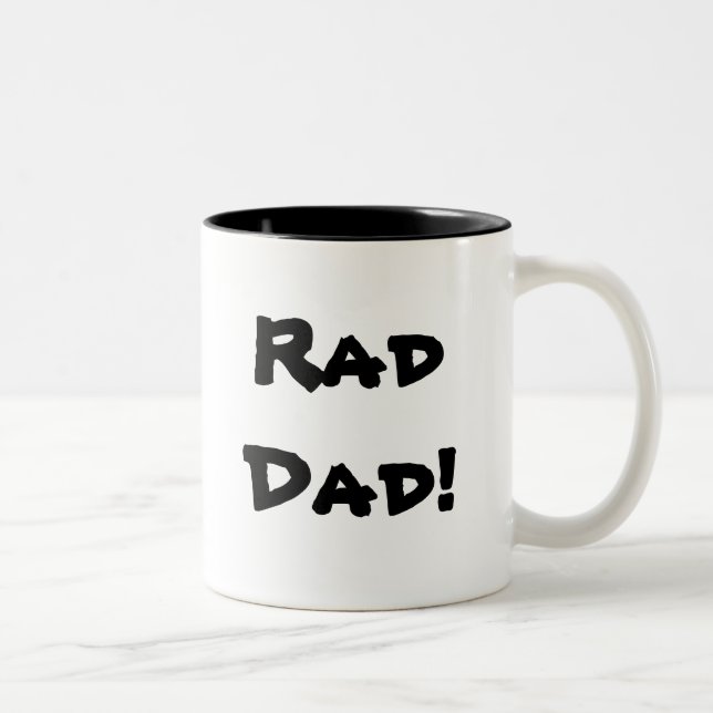 Taza Bicolor ¡RadDad! (Derecha)