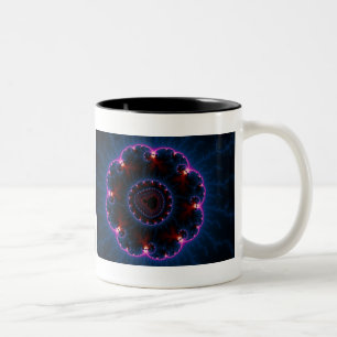 Taza Bicolor Rai - Arte fractal