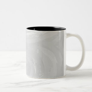 Taza Bicolor Rainy Sky Gray Swirl
