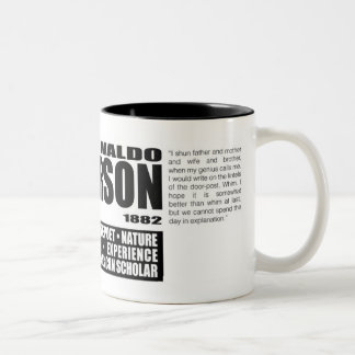 Taza Bicolor Ralph Waldo Emerson Mug1