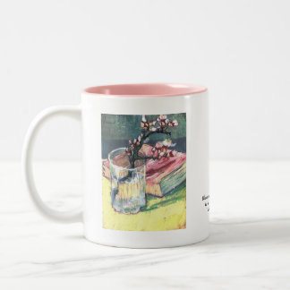 Taza Bicolor Rama floreciente de la almendra… por Vincent van