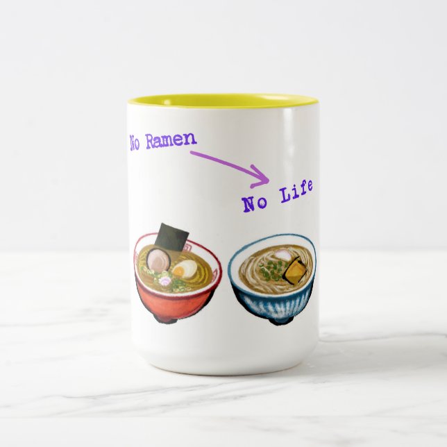 Taza Bicolor Ramen Fun Mug (Centro)