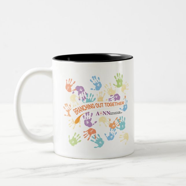 Taza Bicolor Ramificándose juntos (Izquierda)
