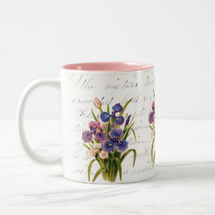 Taza Bicolor Ramo de iris - celebración de la primavera de