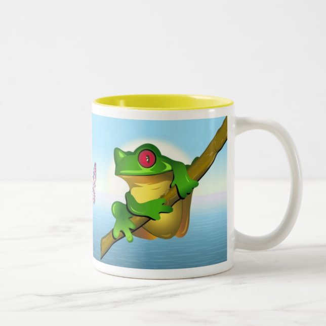 Taza Bicolor Rana (Derecha)