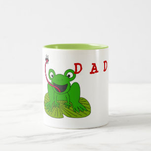 Taza Bicolor Rana De Papá En Lillyput