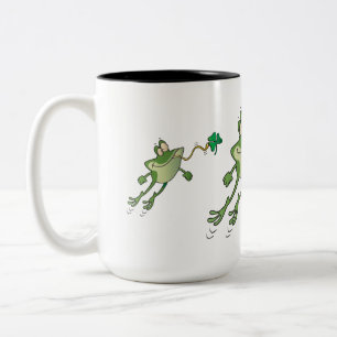 Taza Bicolor Rana irlandesa