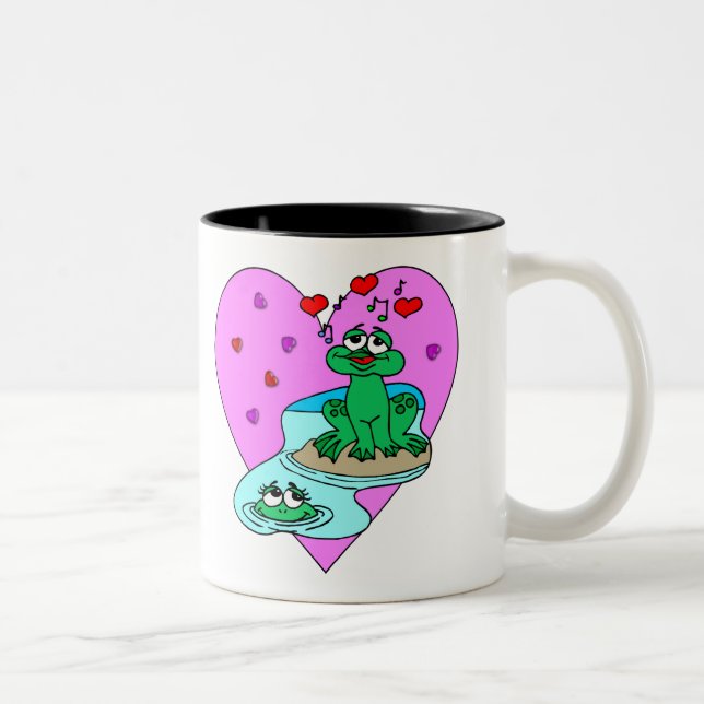 Taza Bicolor Ranas en amor (Derecha)