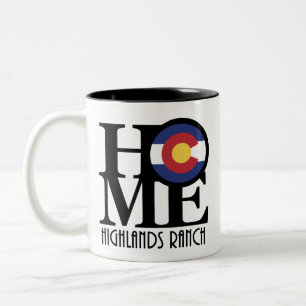 Taza Bicolor Ranch Colorado 11oz