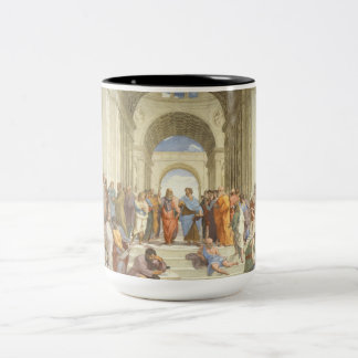 Taza Bicolor Raphael - Escuela de Atenas
