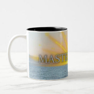 Taza Bicolor Rare Find Nectar Fresco Tranquilo Sereno Mente Mae