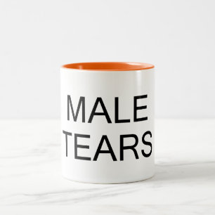 Taza Bicolor Rasgones masculinos