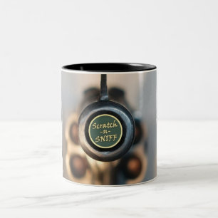Taza Bicolor Rasguño y aspiración
