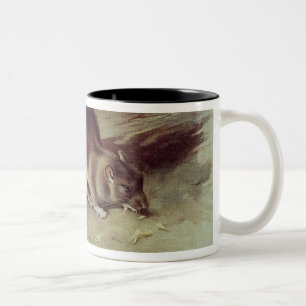 Taza Bicolor Rata de Brown 1918